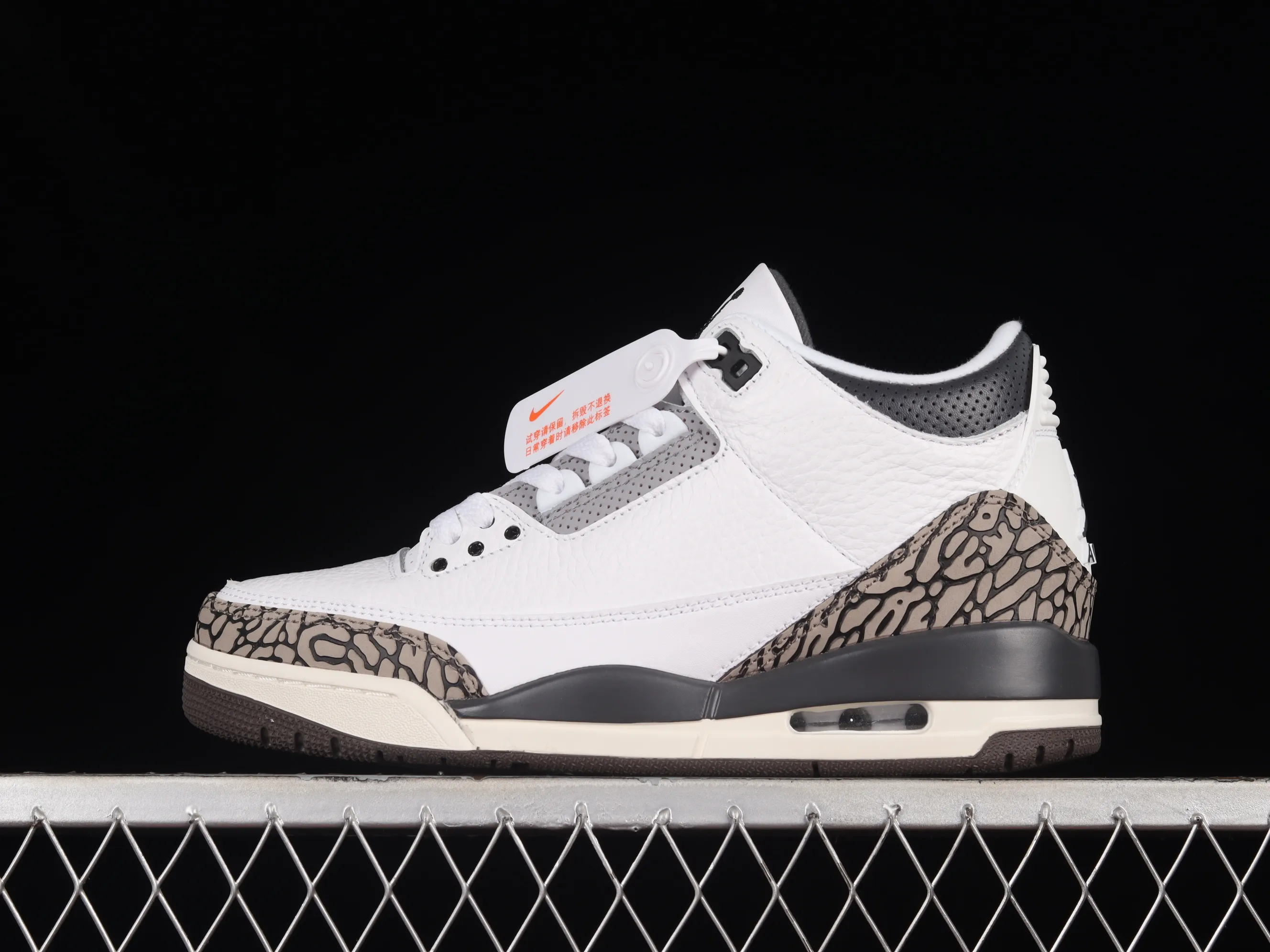 All categories Air Jordan Jordan series basketball shoes Air Jordan 3 Air Jordan 3 Retro "Gray Tone" AJ3 Joe 3 gray tone CT8532-169
